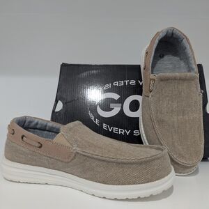 Men's Tan Slip-On Shoes